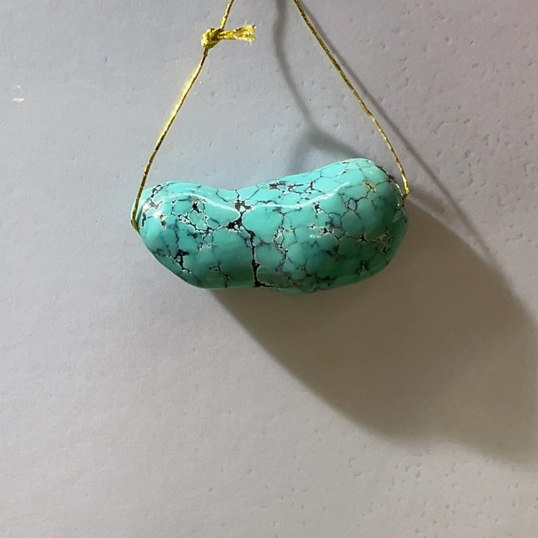 绿松石未镶嵌挂件