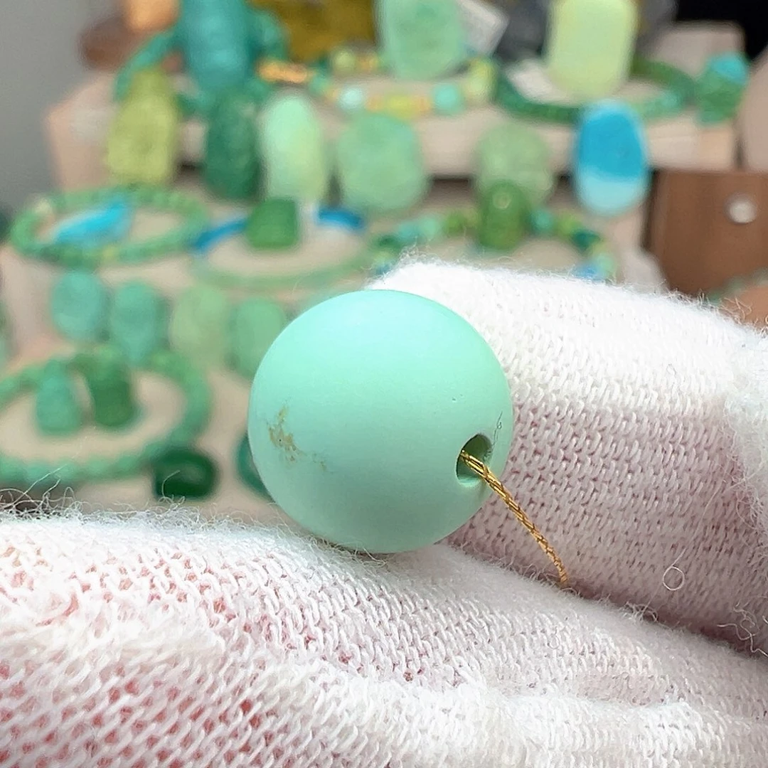 绿松石未镶嵌主播万珍