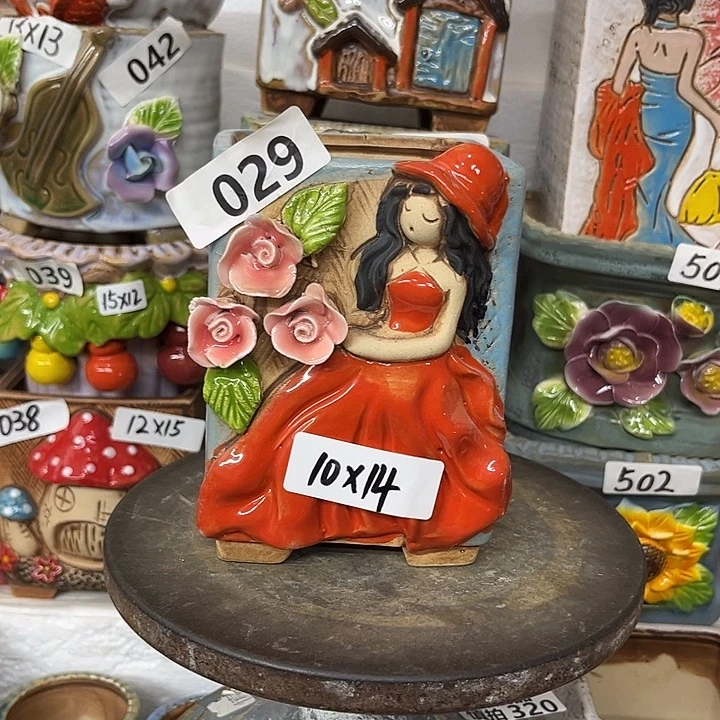 粗陶材质多肉花盆