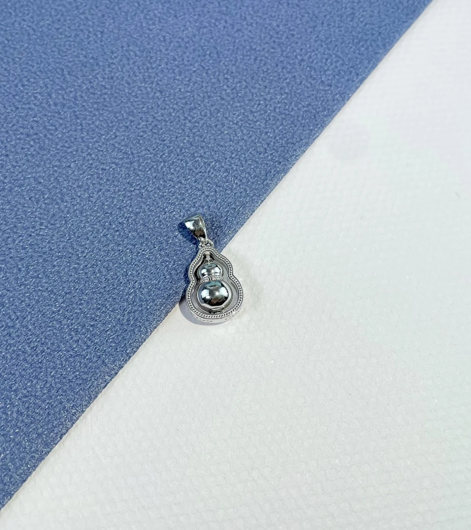 铂金pt950精品吊坠（转动葫芦）