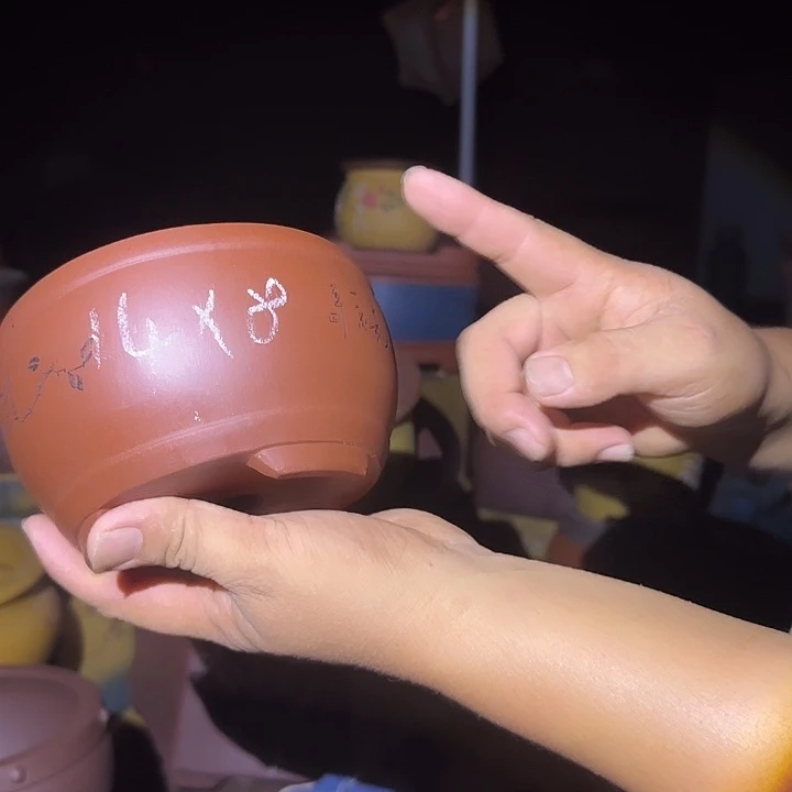 紫砂花盆紫砂花盆盆景盆
