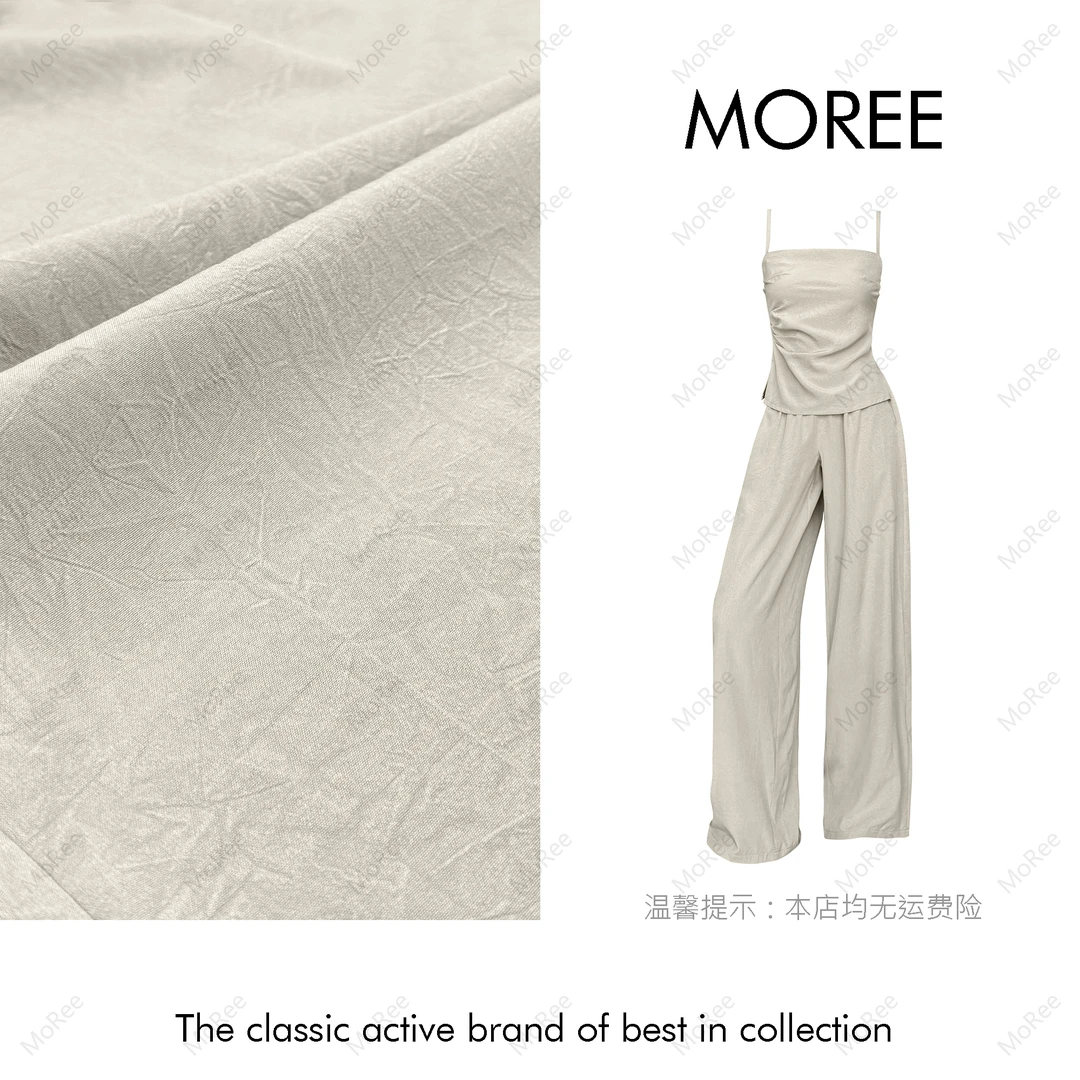 【MOREE】père a bloqué小众设计感裤套装-Z6178