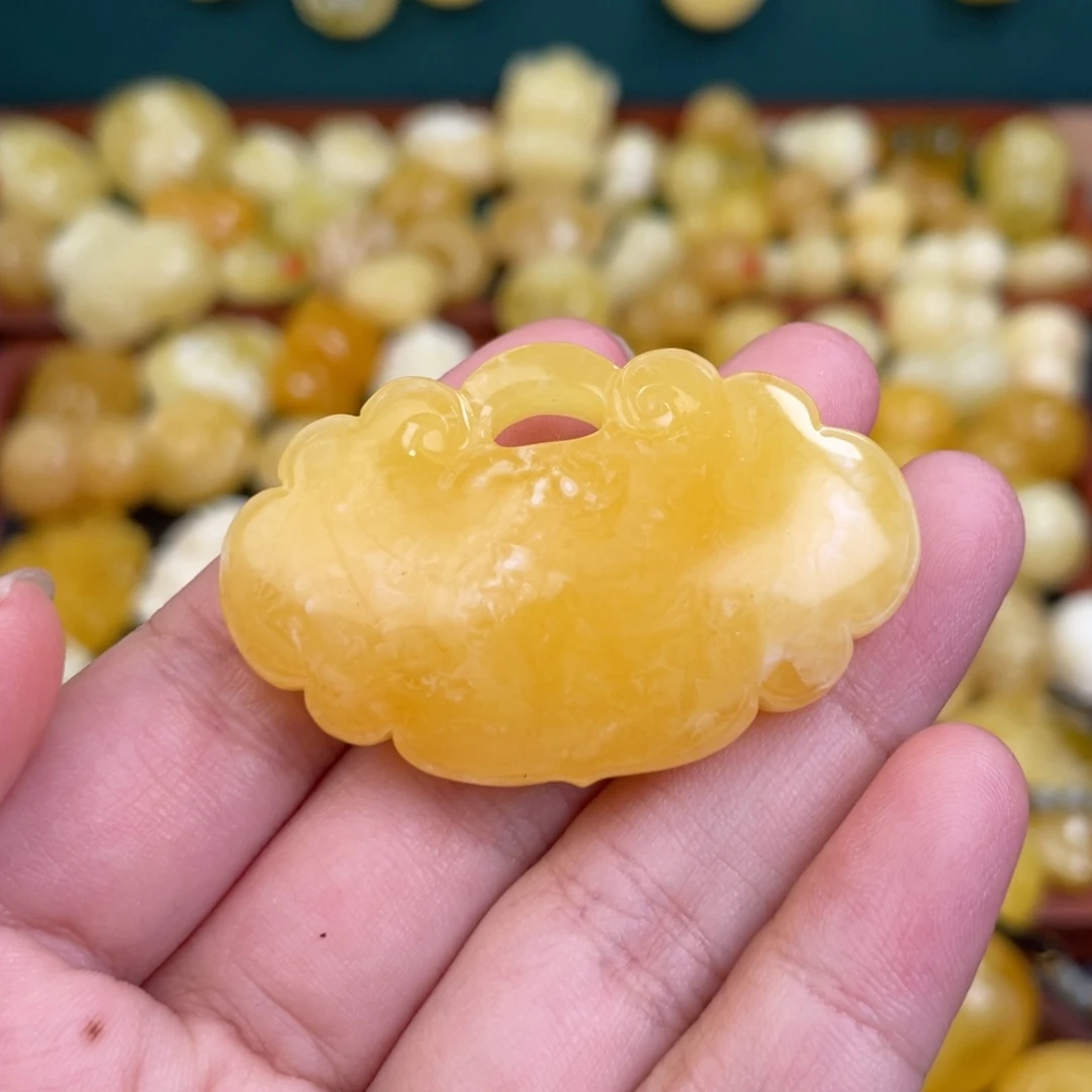 未镶嵌吊坠(赠链)蜜蜡紫*儿