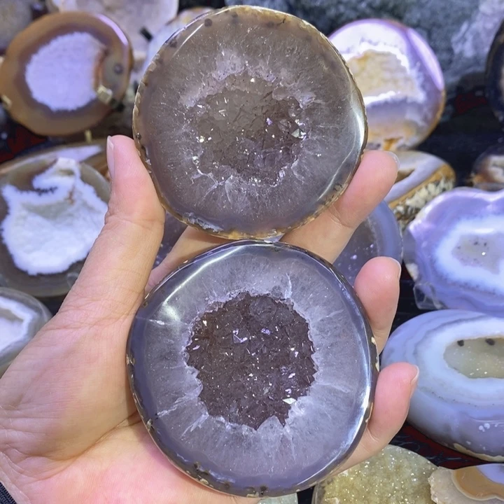 未镶嵌珠宝半成品水晶聚宝盆