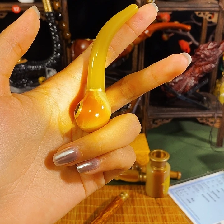 高端定制金丝楠烟嘴