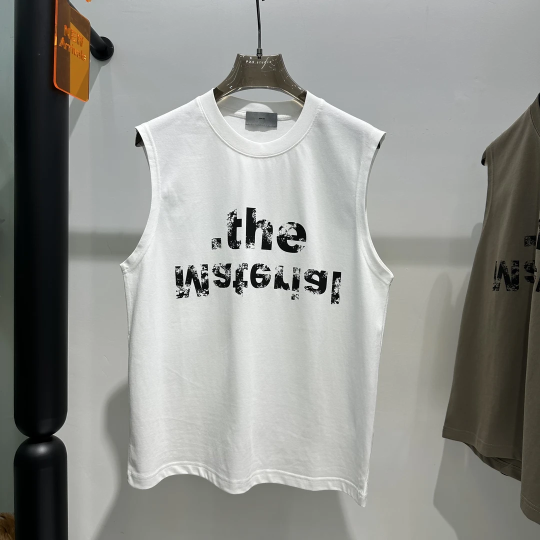 Sufeng数码品质印花时尚百搭背心33062