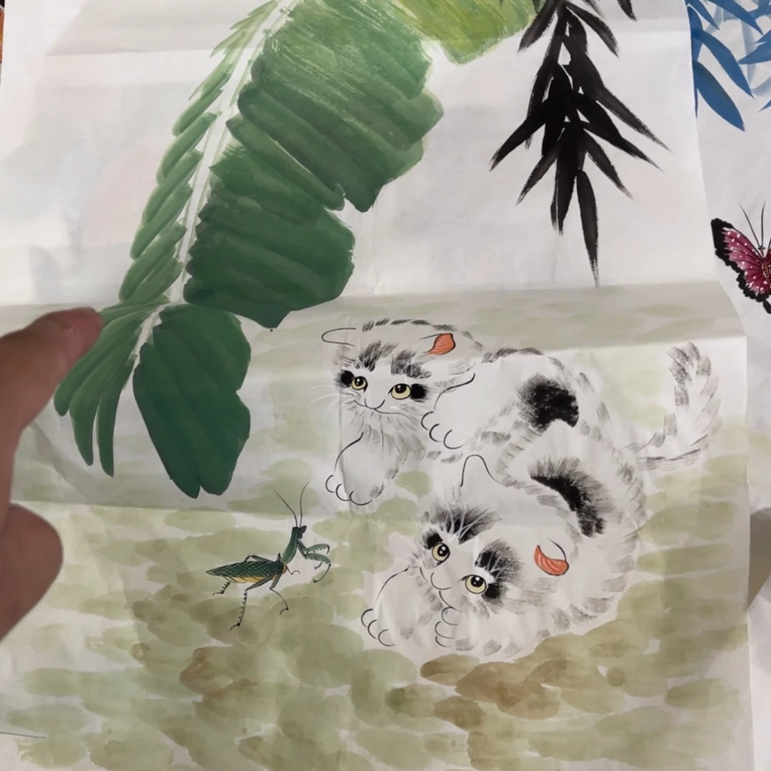 国画处理作品看好再拍哦