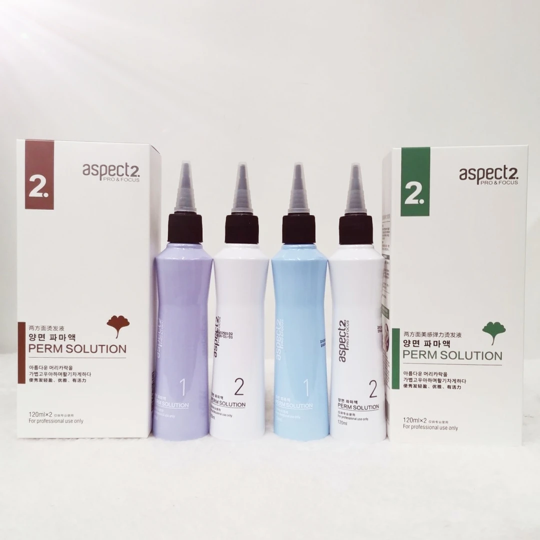 两方面烫发水热烫离子烫冷烫快速烫纤佰俪韩国进口原料理发店专用