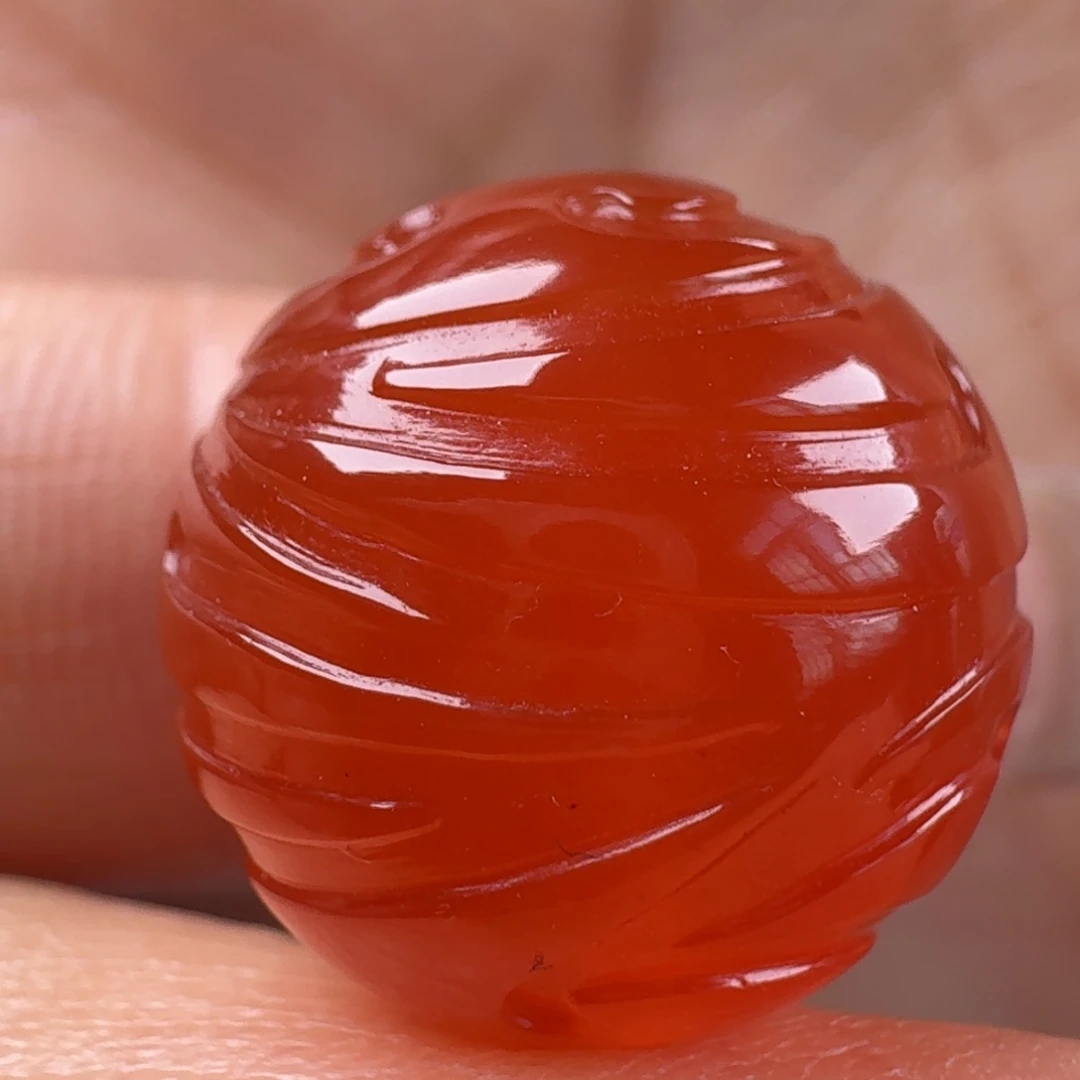 南红玛瑙未镶嵌博古珠16