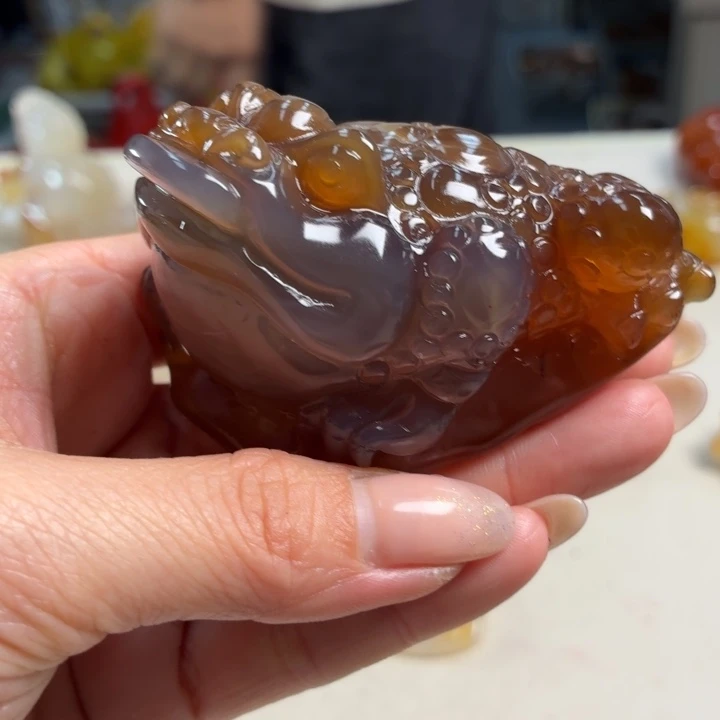 玛瑙/玉髓未镶嵌吊坠(不含链)