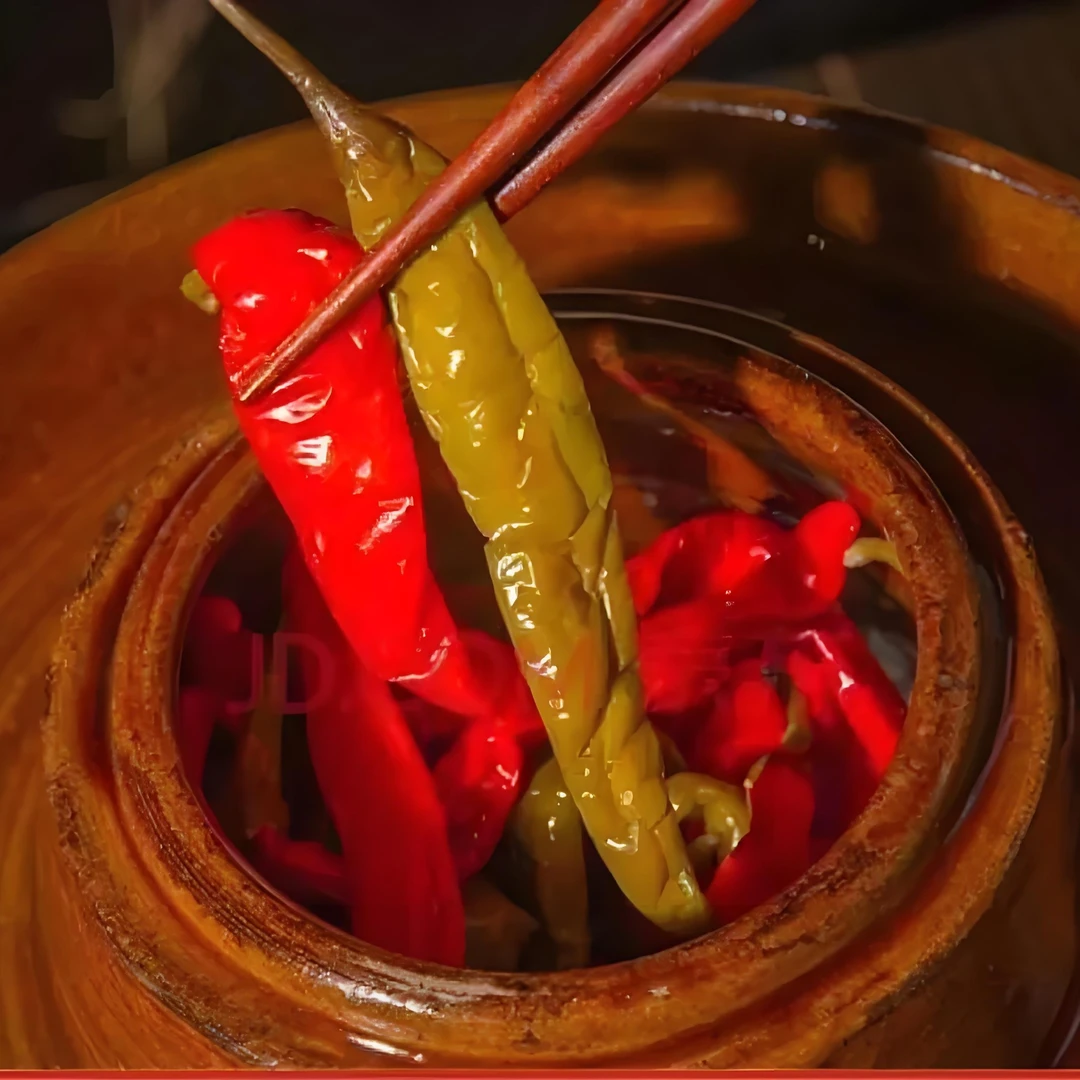 农村土泡菜 农民自己泡的