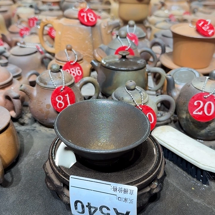 鸟***8紫砂茶壶坭兴陶柴烧