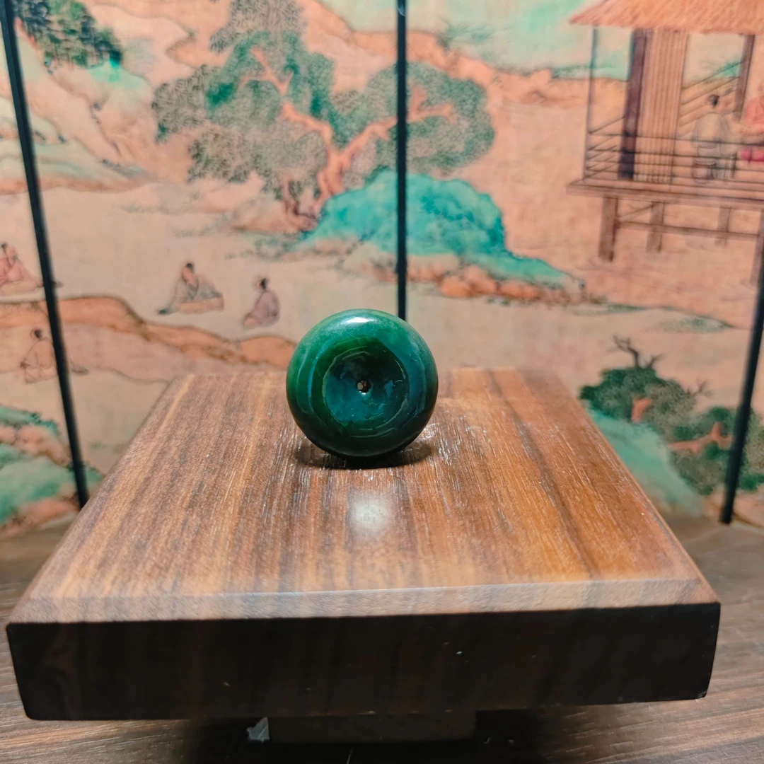 J和田玉平安扣吊坠0824