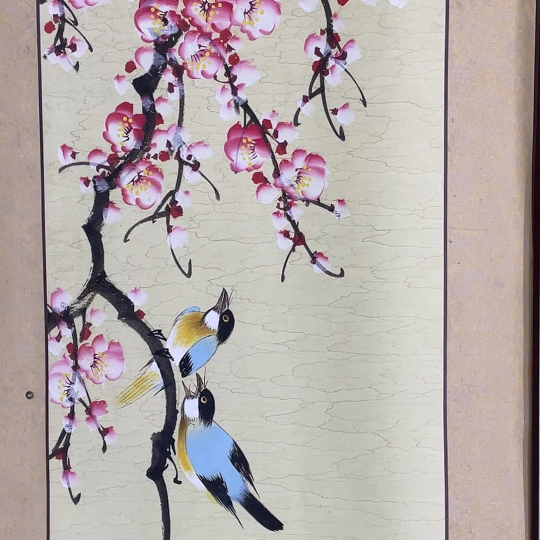 国画老师，手笔手绘作品y