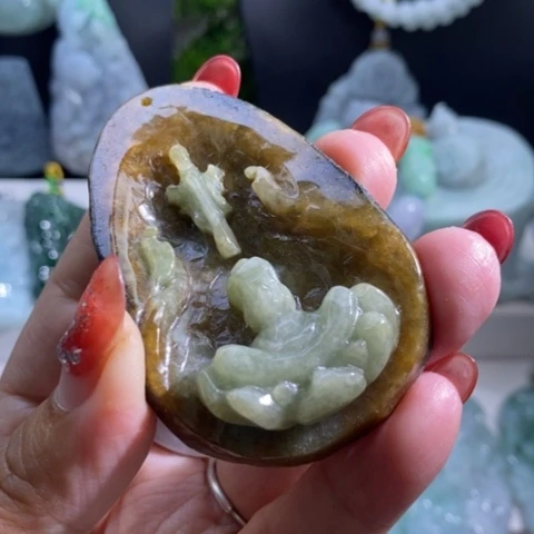 【闪购商品】颈饰未镶嵌翡翠悟道