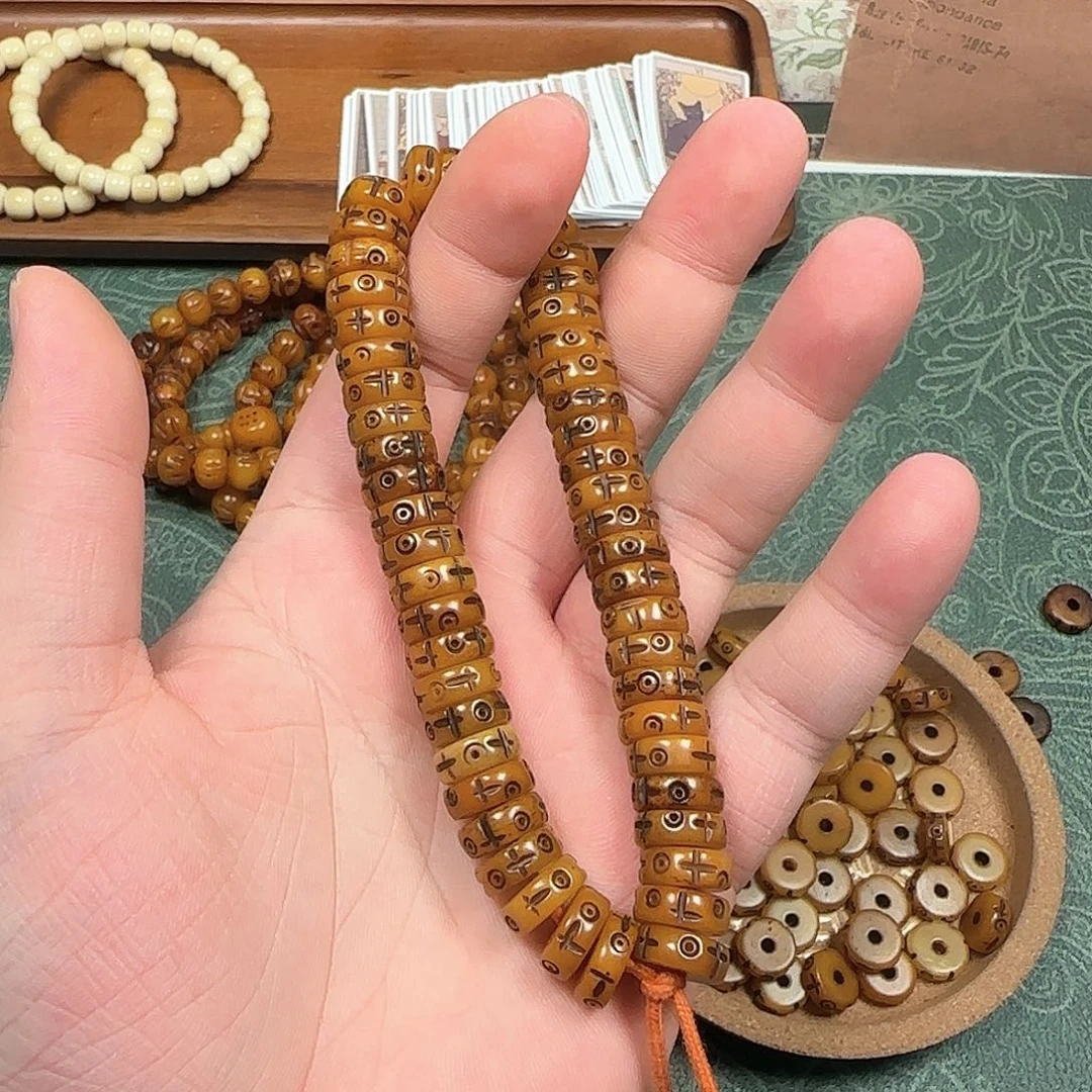 白玉菩提吊坠新品现穿