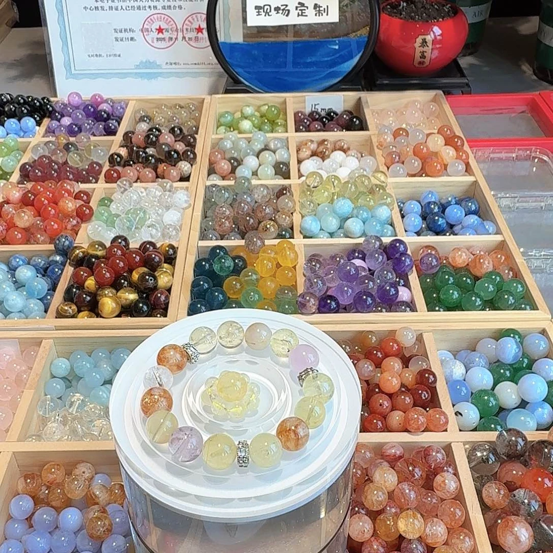 查罗石合金手绳隔珠