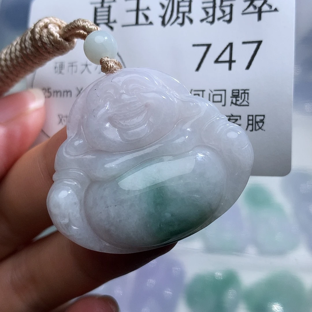 翡翠未镶嵌颈饰747