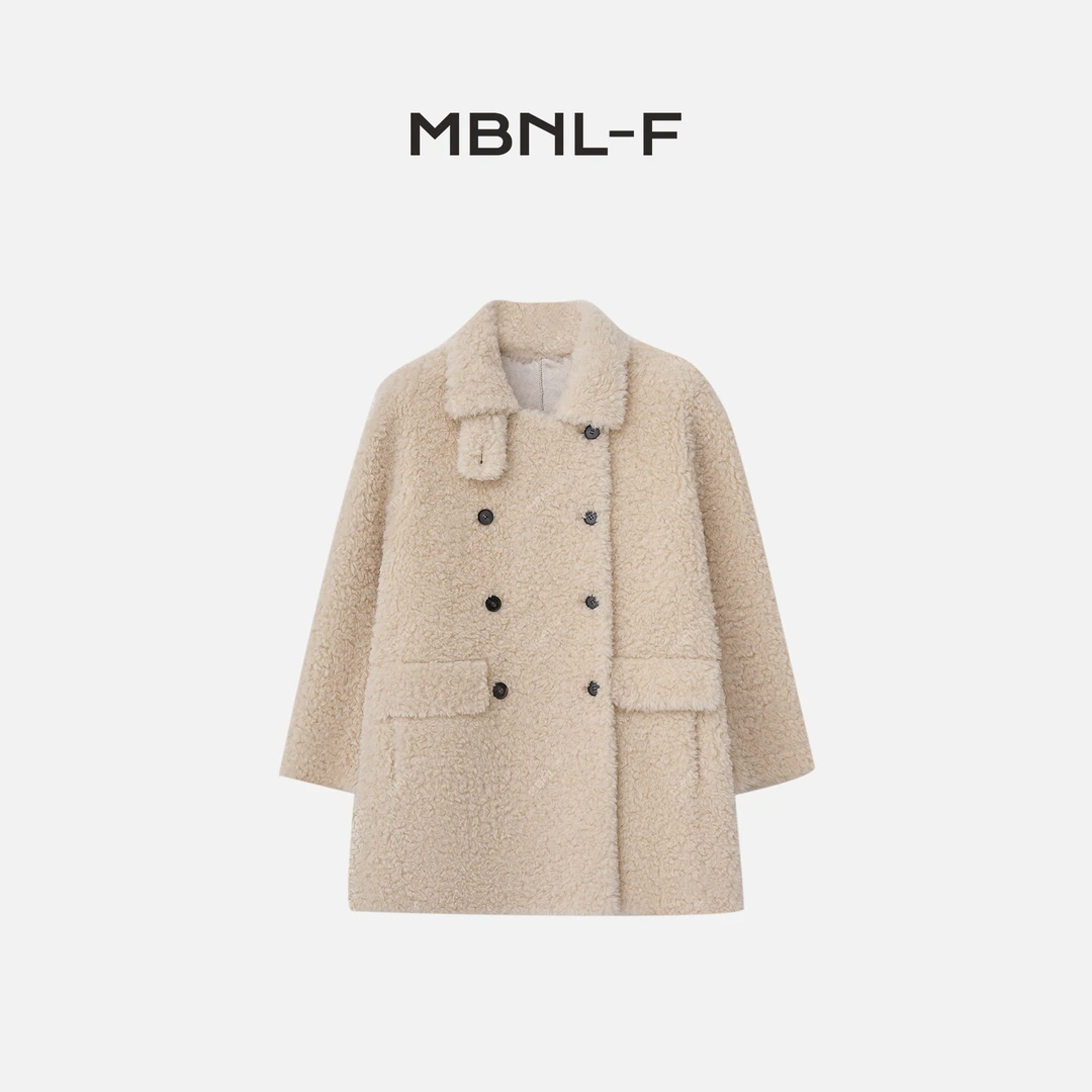 MBNL-F“霜降大衣” 2024F/W新品 100%羊毛经典大衣 秦磊XM-DY1587