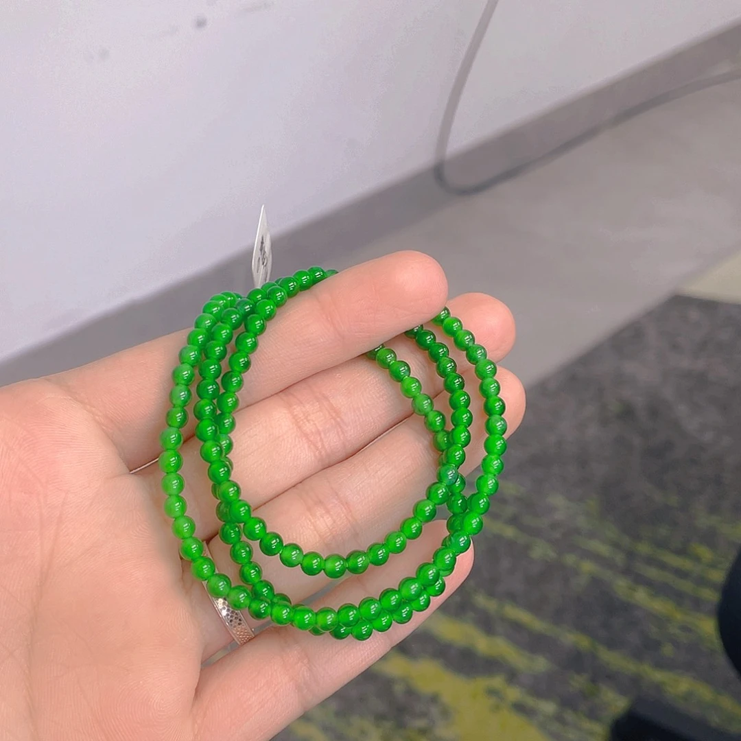 翡翠未镶嵌项链卡4