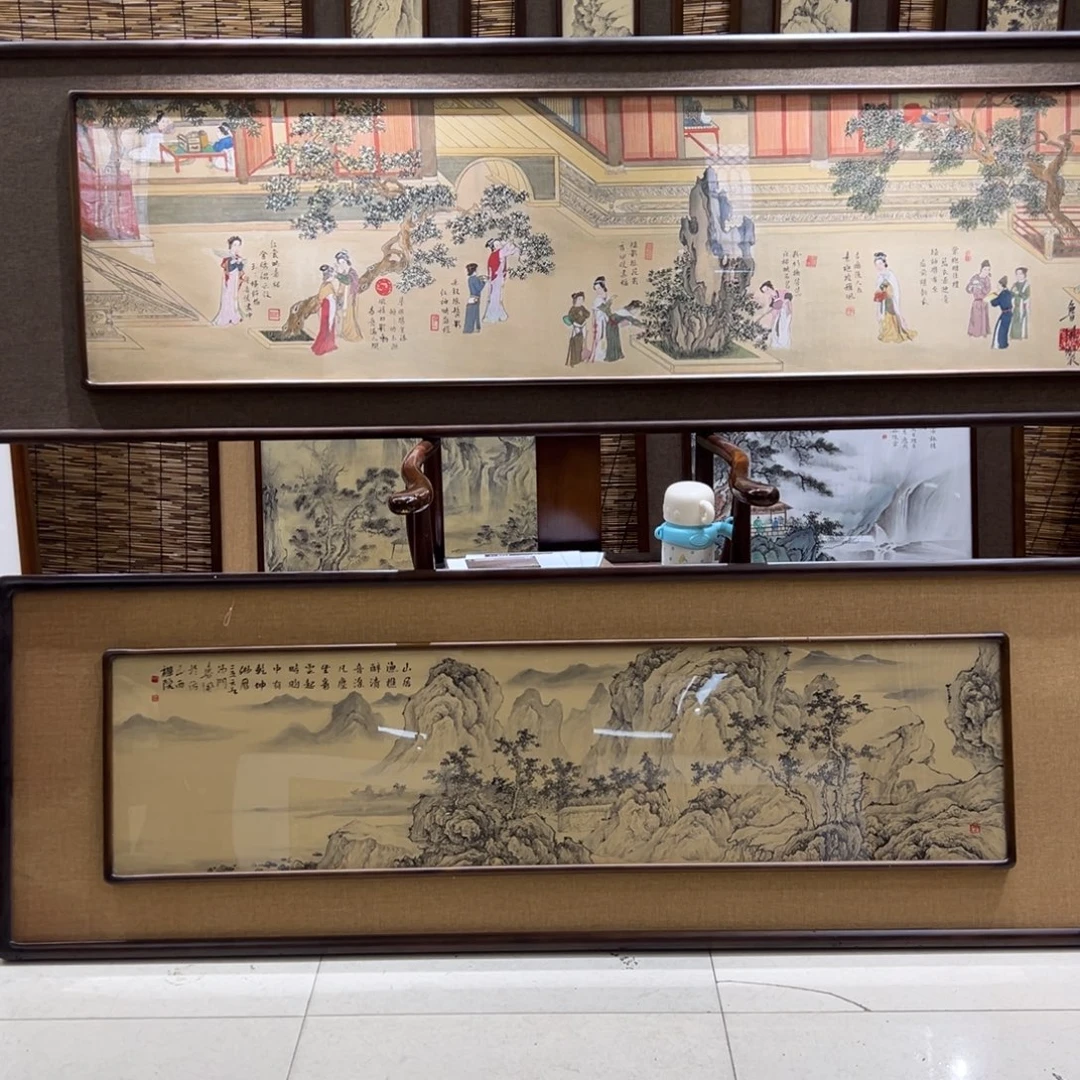 我***和国画亲笔手绘作品