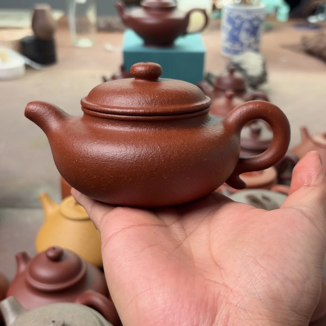 茶壶紫砂全手工精挑纯红