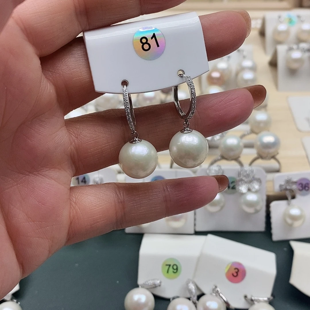 小***魏颈饰银S925镶嵌淡水珍珠