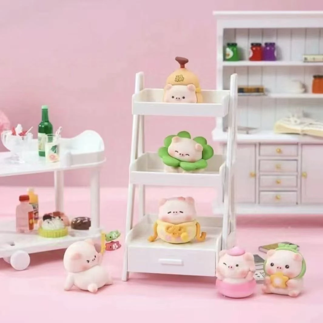 【拆盒】宝运猪猪二代 潮玩系列萌粒盲盒