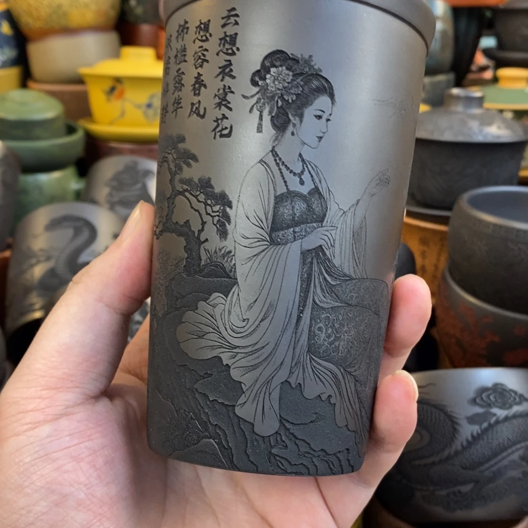 宜兴全手工紫砂杯