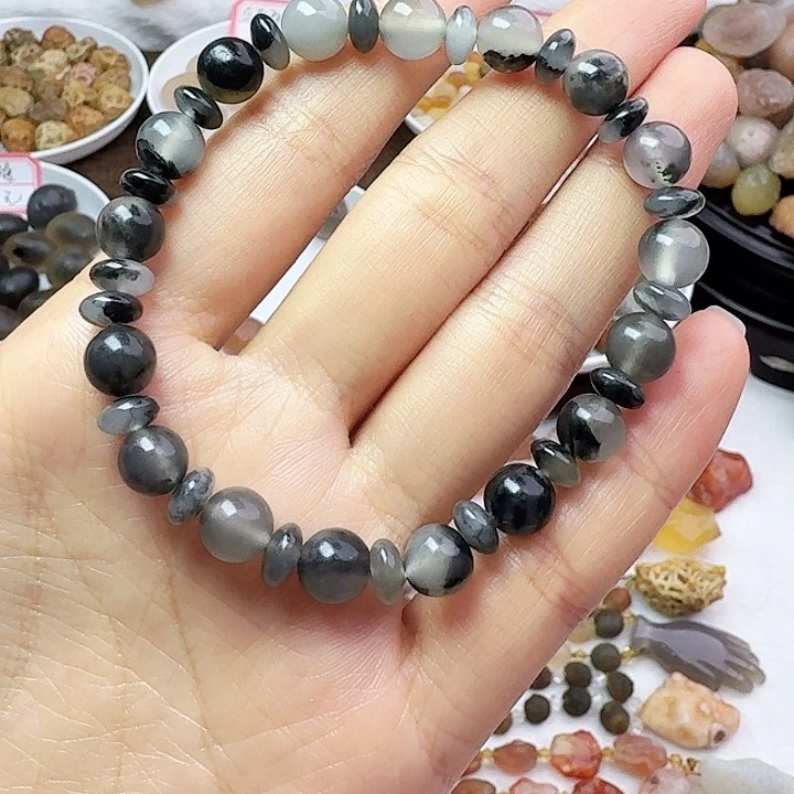 玛瑙/玉髓手链未镶嵌
