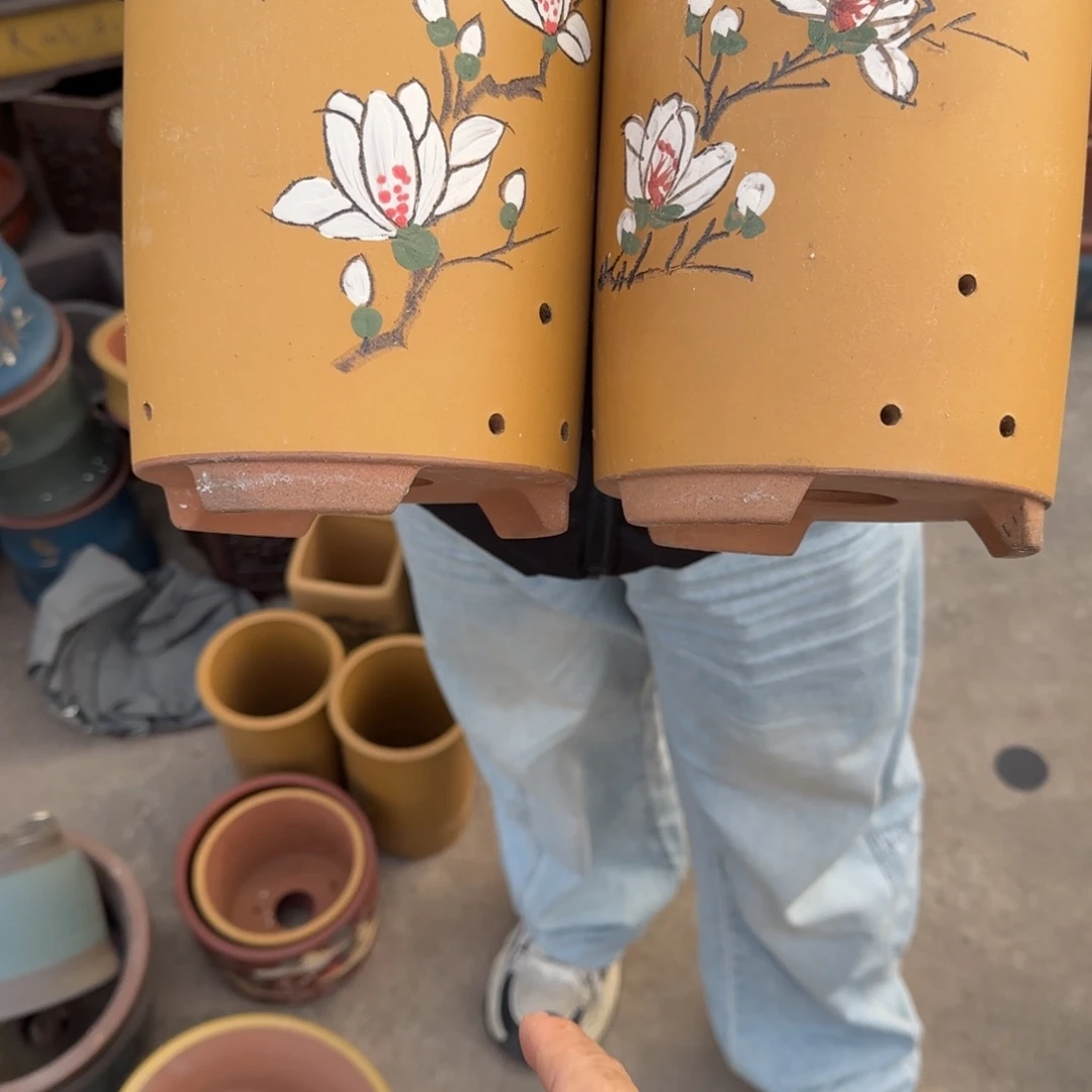 花盆紫砂口径14.18口径