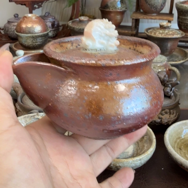 摆件柴烧福利心哦多多