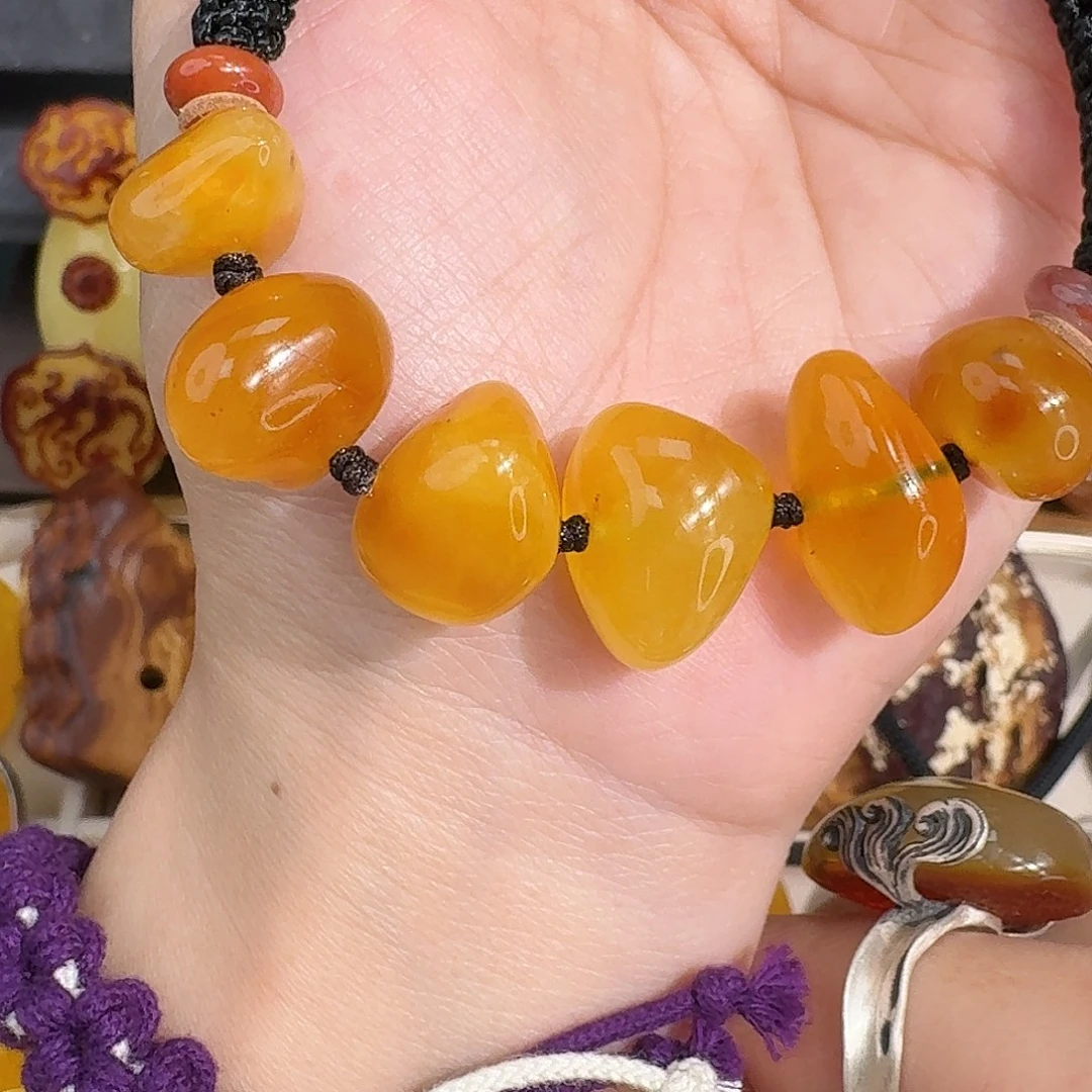 琥珀未镶嵌裸石我