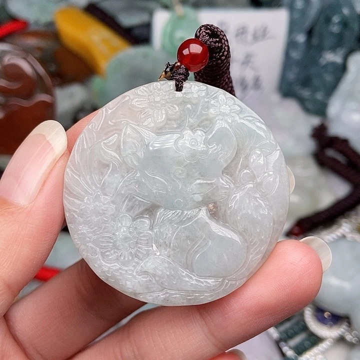 颈饰未镶嵌翡翠翡翠