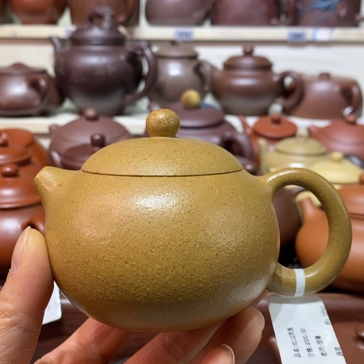 紫砂茶壶微瑕处理一把