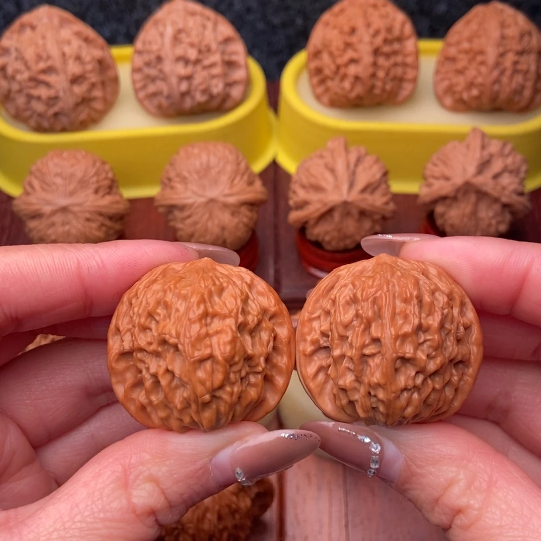 把件文玩核桃35精品 小磨盘