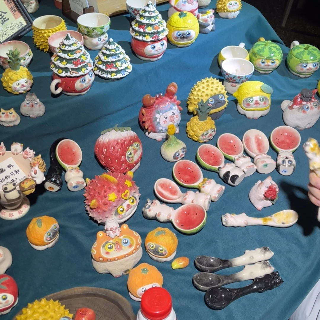 瓷片8807一起逛集市啦