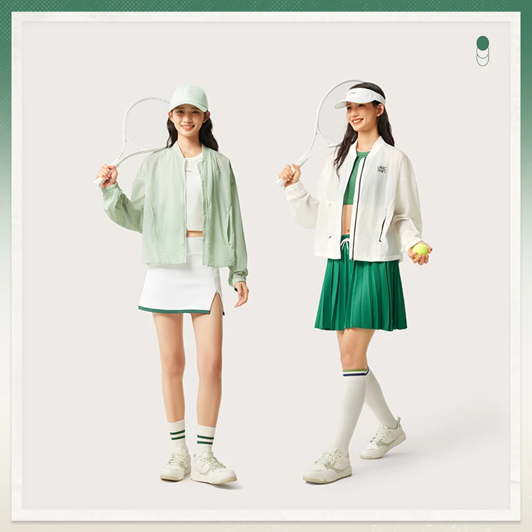 【防晒抗菌速干】李宁25秋季新品薄款外套女宽松运动风衣AFDV942