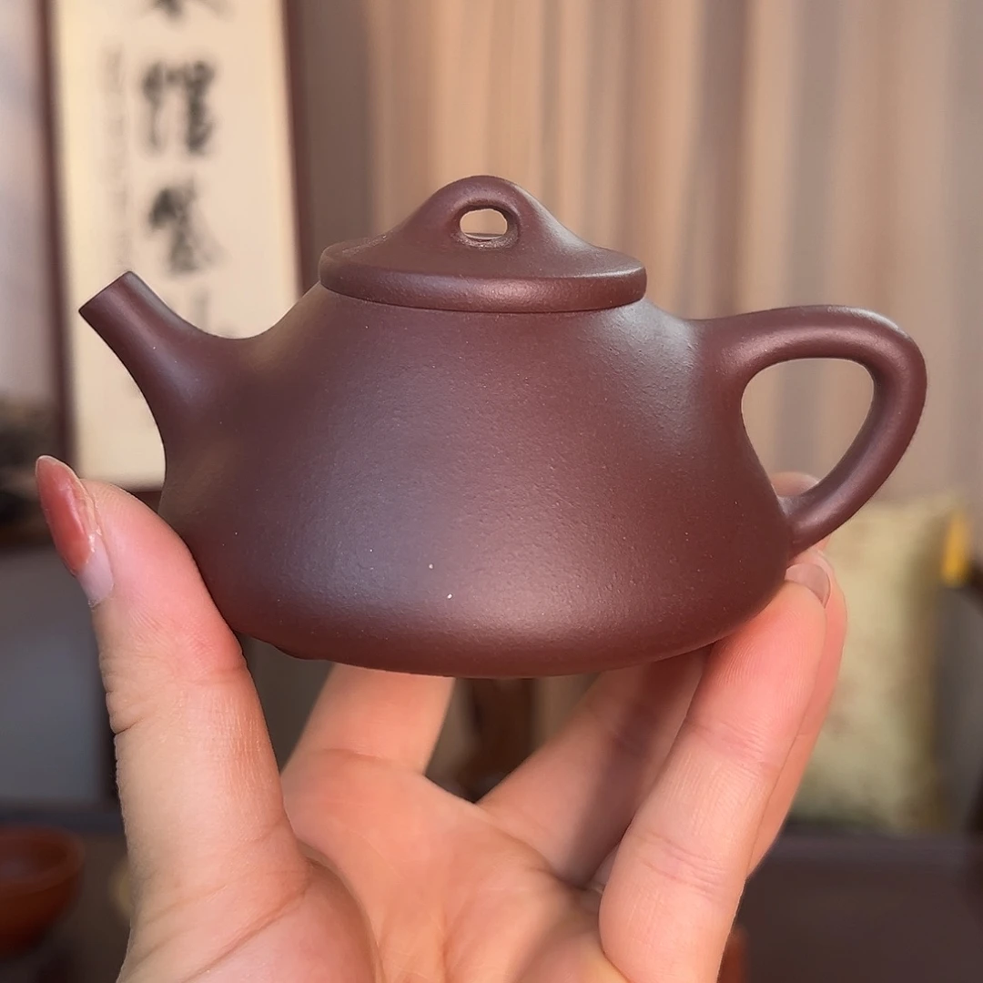 茶壶紫砂精品原矿子冶160cc老紫泥