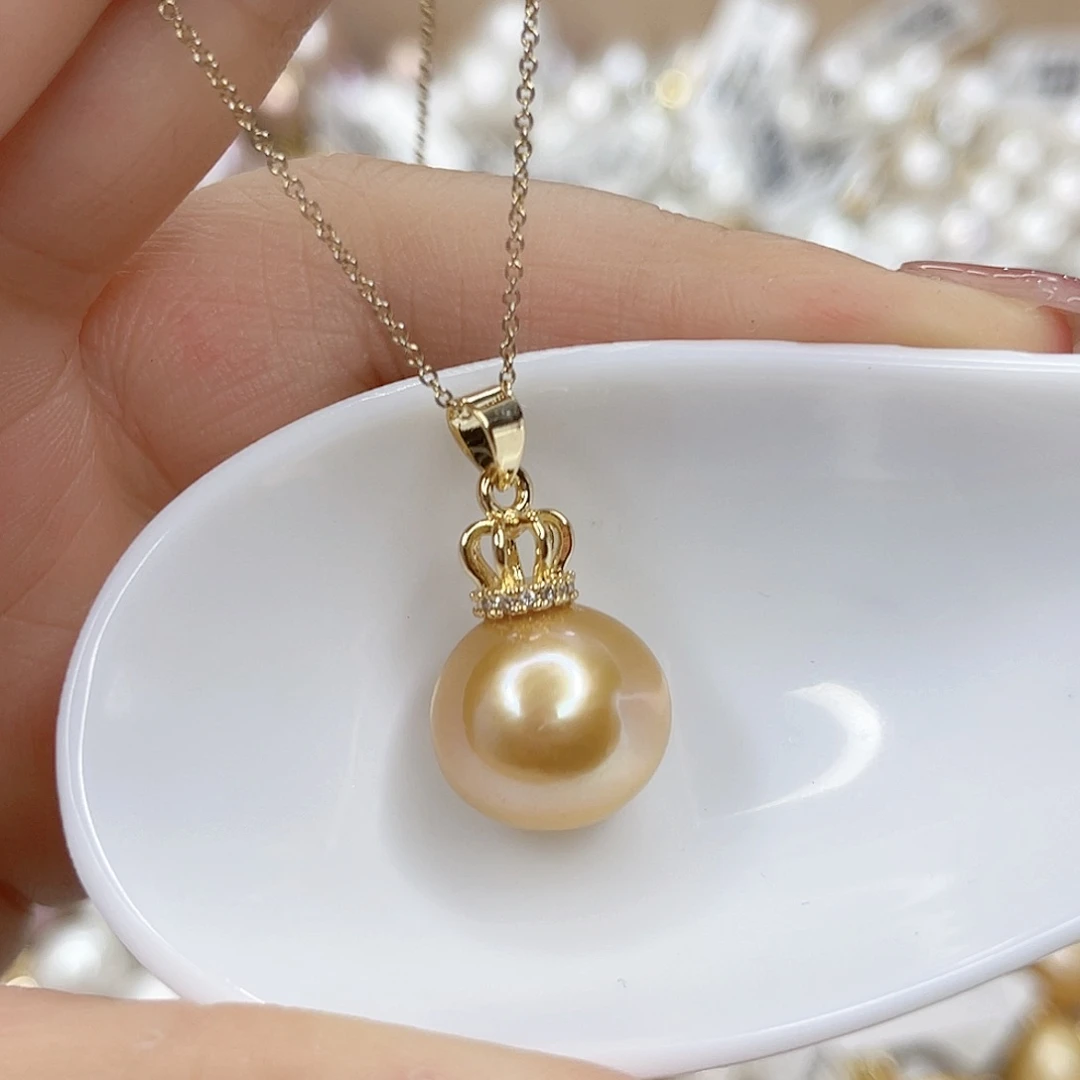 淡水珍珠合金吊坠(赠链)