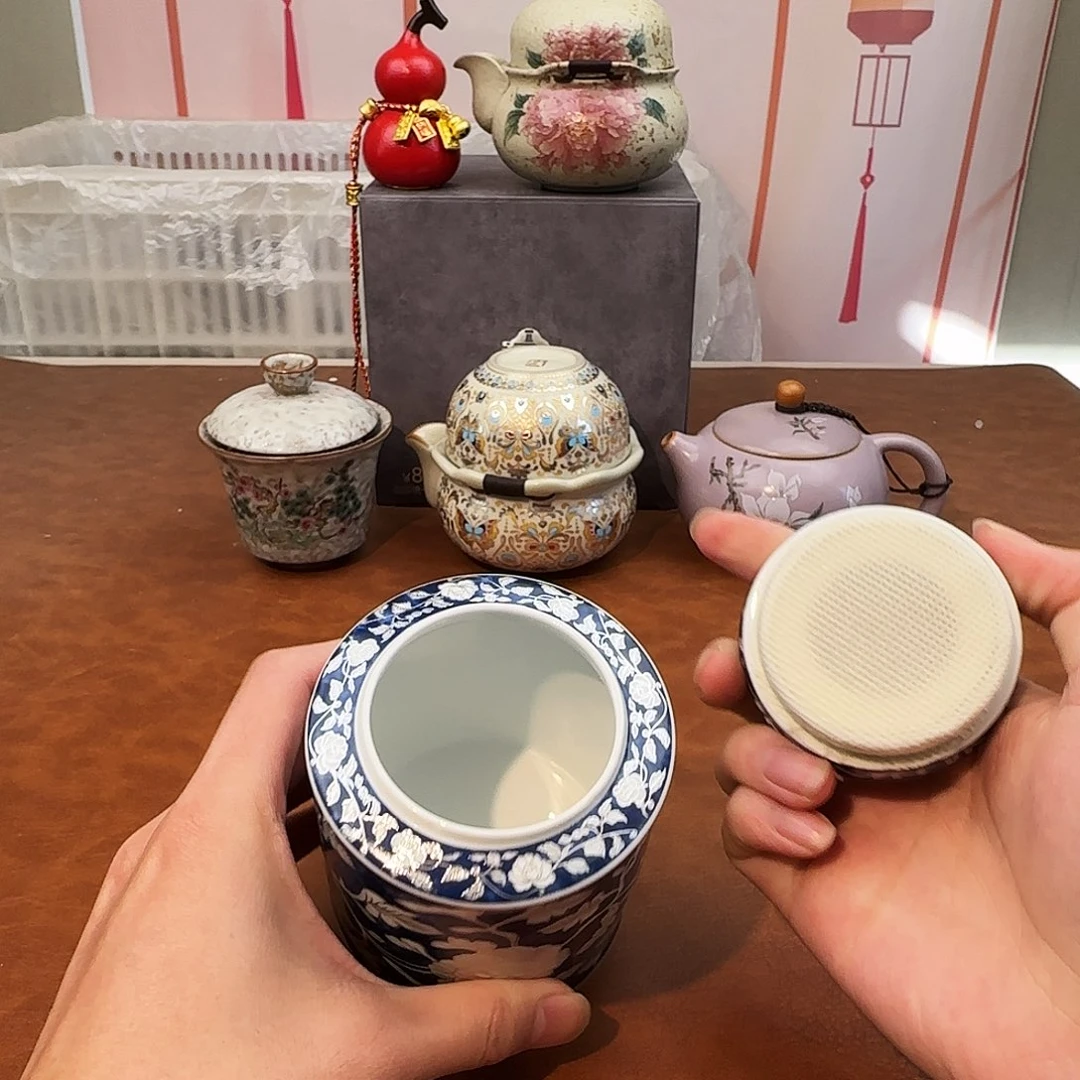 颜瓷闪购商品链接茶叶罐