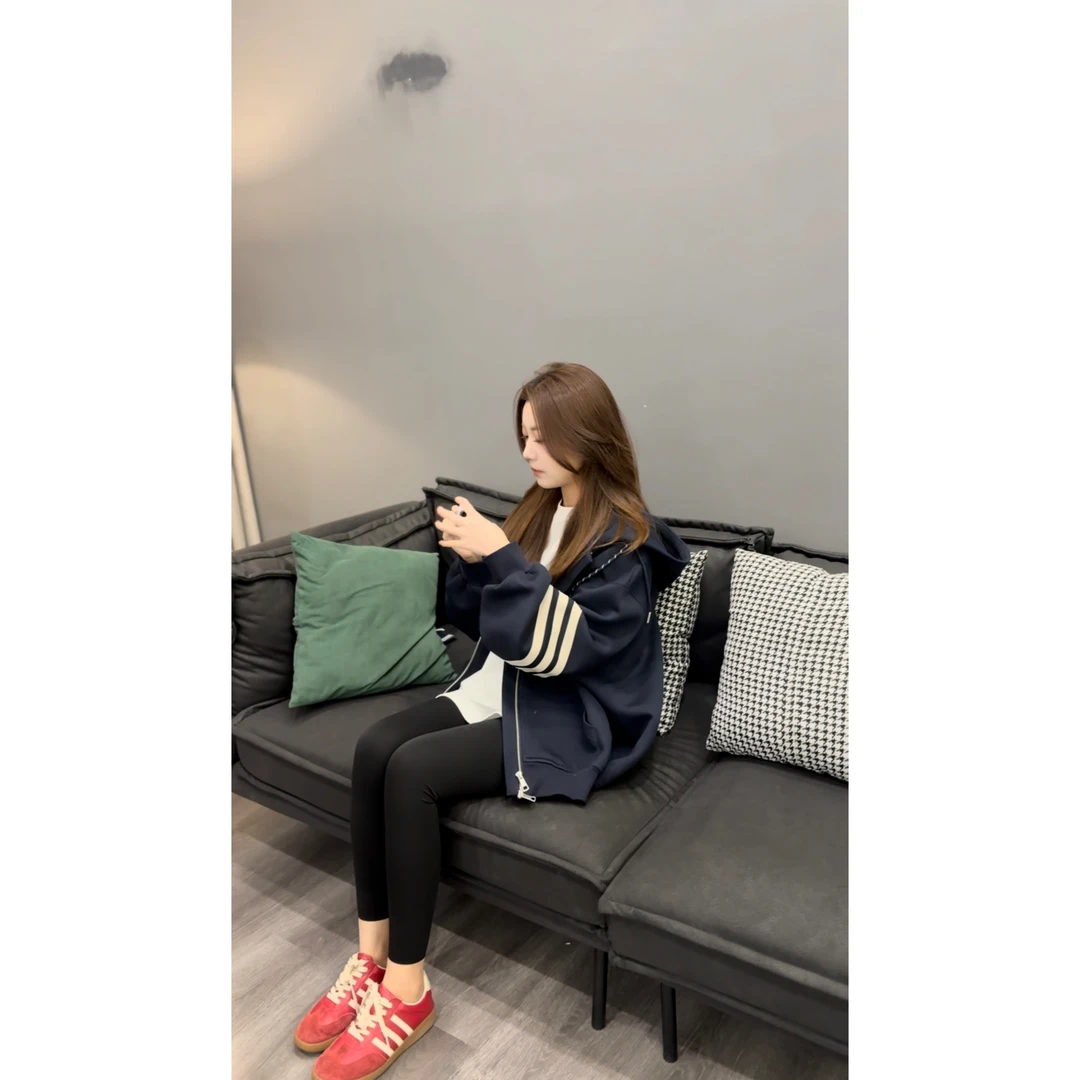 佩佩JA 【连帽卫衣外套】外套 Y12525 6026187气质时尚休闲百搭