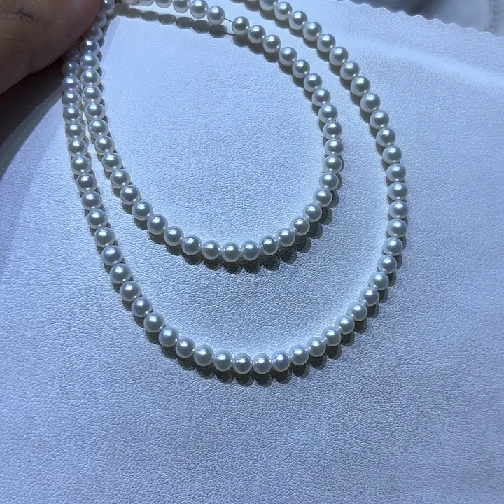 淡水珍珠银S925镶嵌颈饰