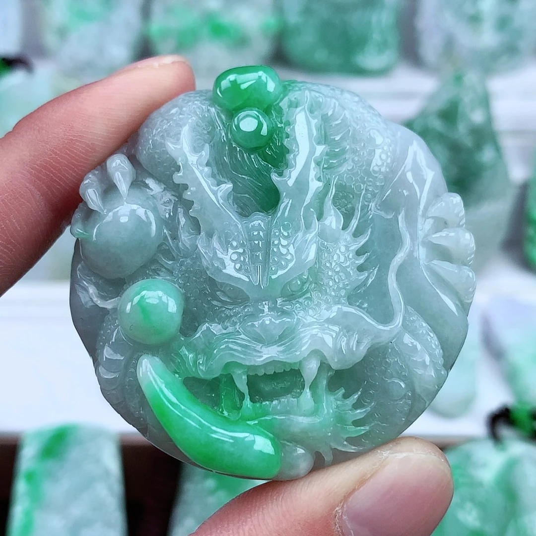 翡翠未镶嵌颈饰翡翠吊坠