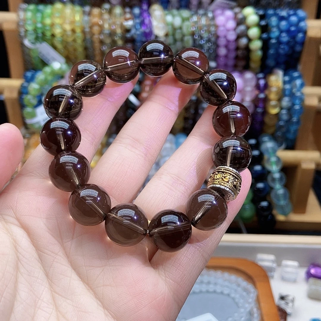 水晶手串未镶嵌樂*_茶水14