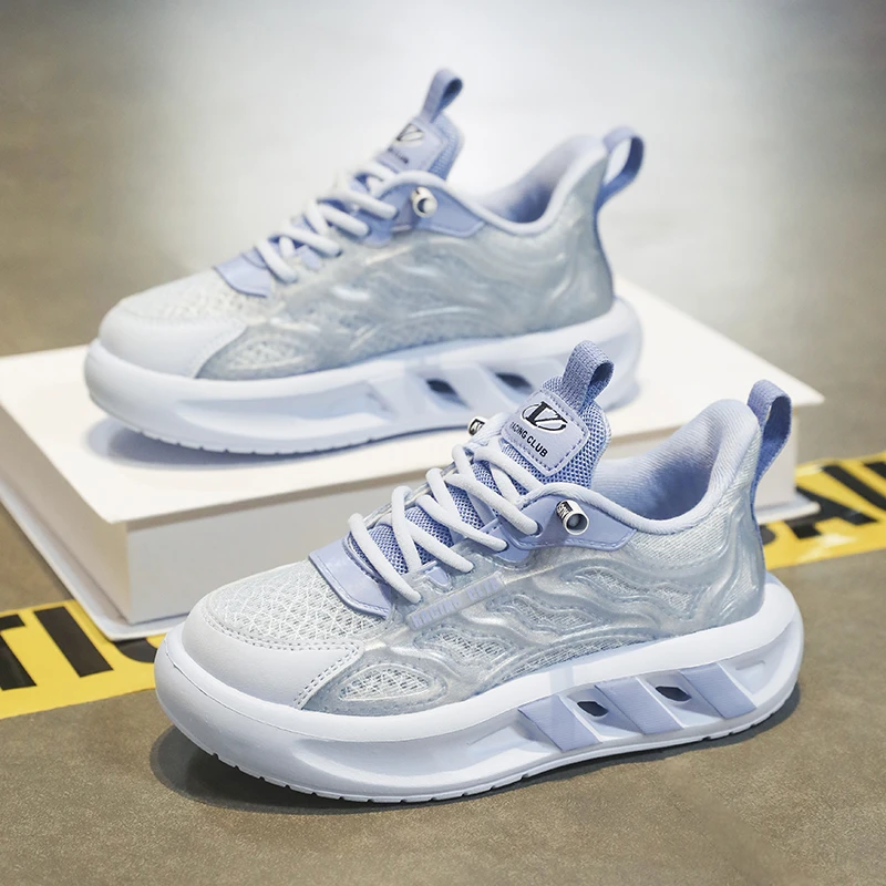 ABC 断码男童鞋子秋款新款中大童软底透气单网板鞋儿童韩版休闲鞋