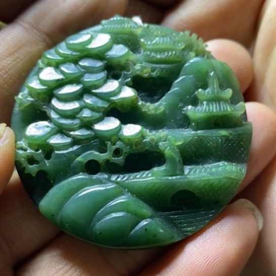 和田玉挂件未镶嵌