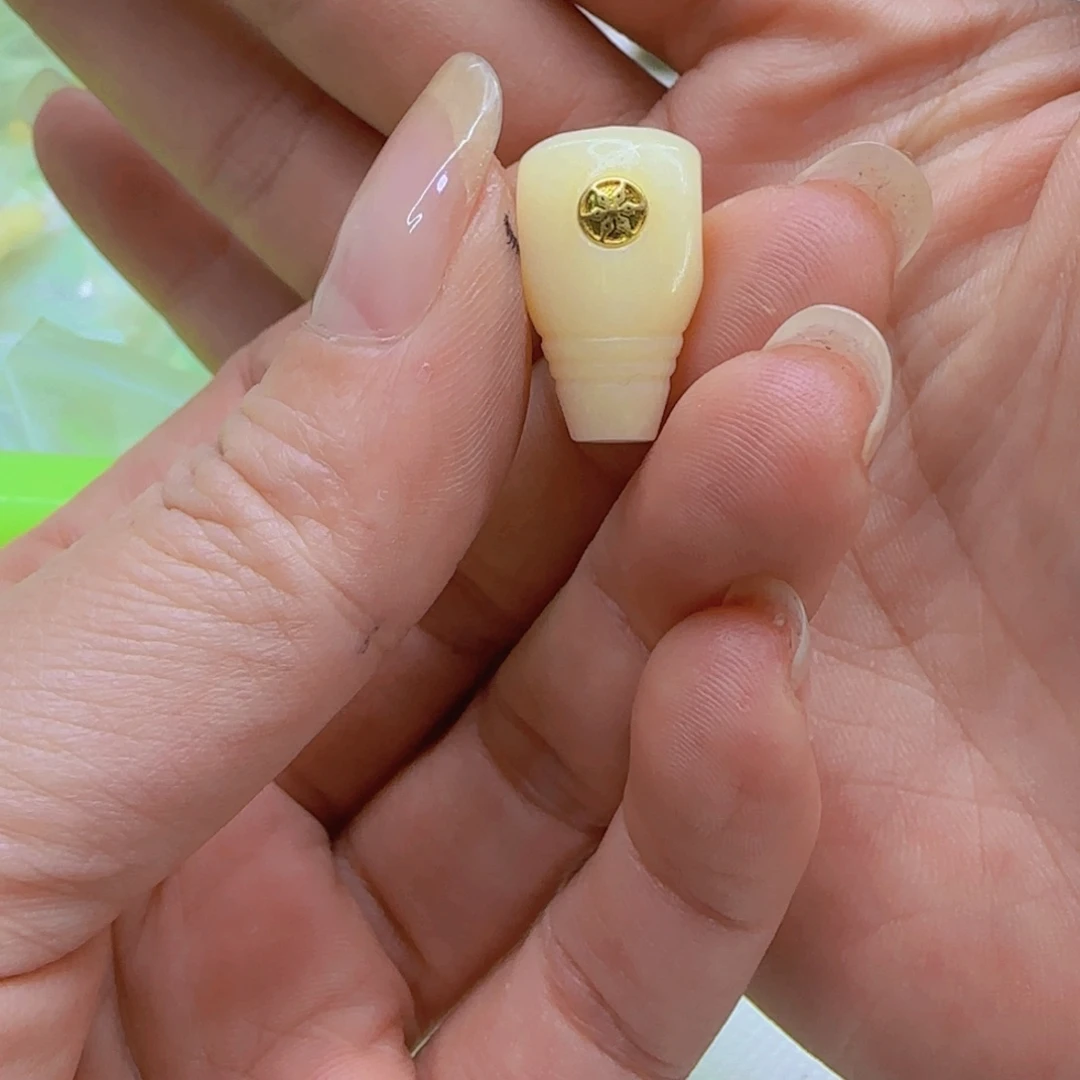 星月菩提手串26驼骨1.2左右镶嵌三通