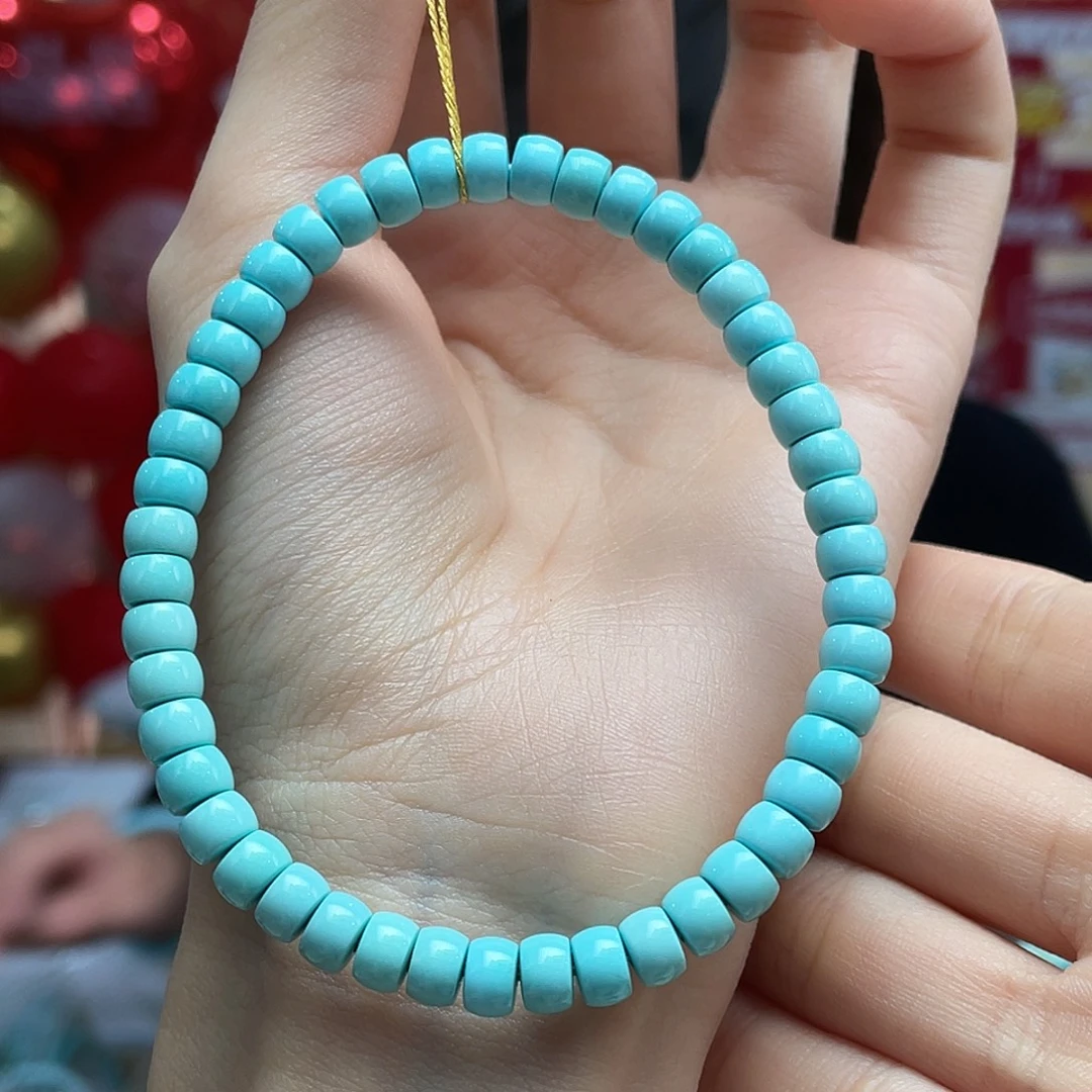 绿松石未镶嵌颈饰