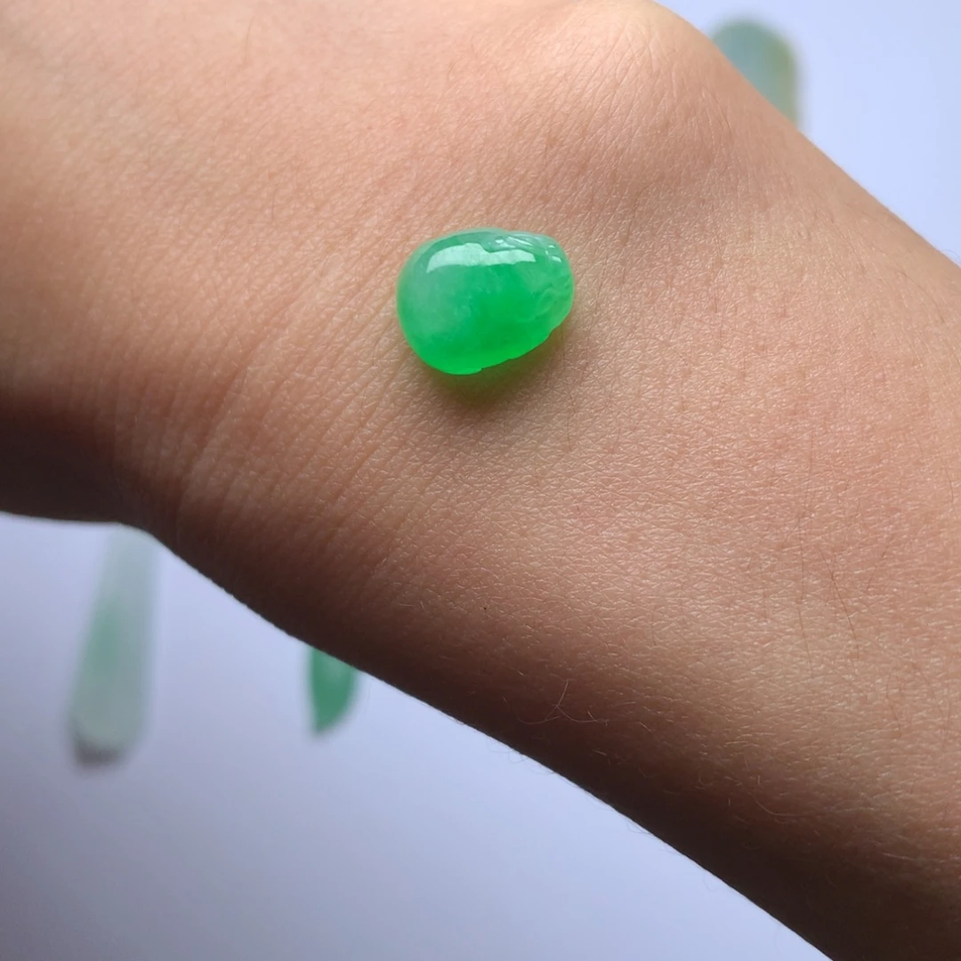 定制翡翠未镶嵌缅甸翡翠A货貔貅